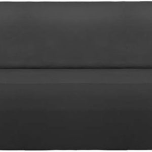 Super Stretch Sofa Slipcover – Spandex Non Slip Soft Couch Sofa Cover, Washable Furniture Protector with Non Skid Foam and Elastic Bottom for Kids, Pets （Sofa, Dark Gray）