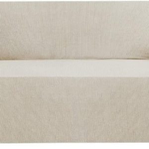 Stretch Sofa Covers for 3 Cushion Couch Covers Sofa Slipcovers for Living Room Feature Thick Checked Jacquard Fabric with Elastic Bottom, Sofa Large -