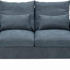 Sofa Couches Love Seat for Living Room Modern Linen Fabric Couch 2 Seat Sofa for Apartment and Small Space
