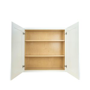 Wall Kitchen Cabinet 30 in. W x 12 in. D x 30 in. H in Shaker White Ready to Assemble