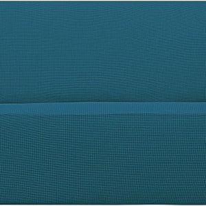 Stretch Sofa Slipcover 1-Piece Sofa Cover Furniture Protector Couch Soft with Elastic Bottom for Kids, Polyester Spandex Jacquard Fabric Small Checks (Sofa, Peacock Blue)